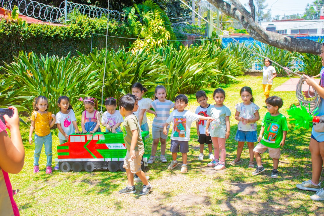 Family gardening workshop with children planting seeds